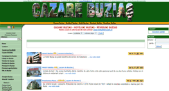 Desktop Screenshot of cazarebuzias.ro